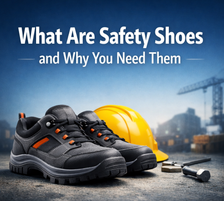 Safety shoes for a secure workplace