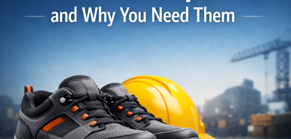 Safety shoes for a secure workplace