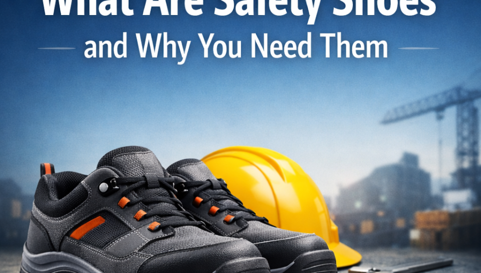 Safety shoes for a secure workplace